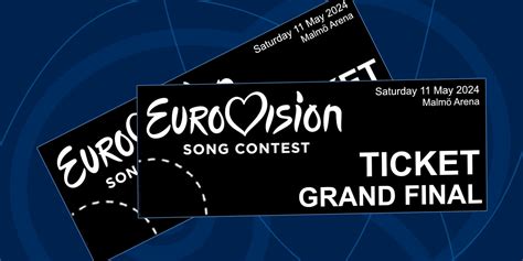 biljetter eurovision 2024 malmö
